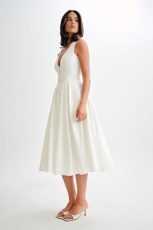 Grace - Cotton Sleeveless Dress