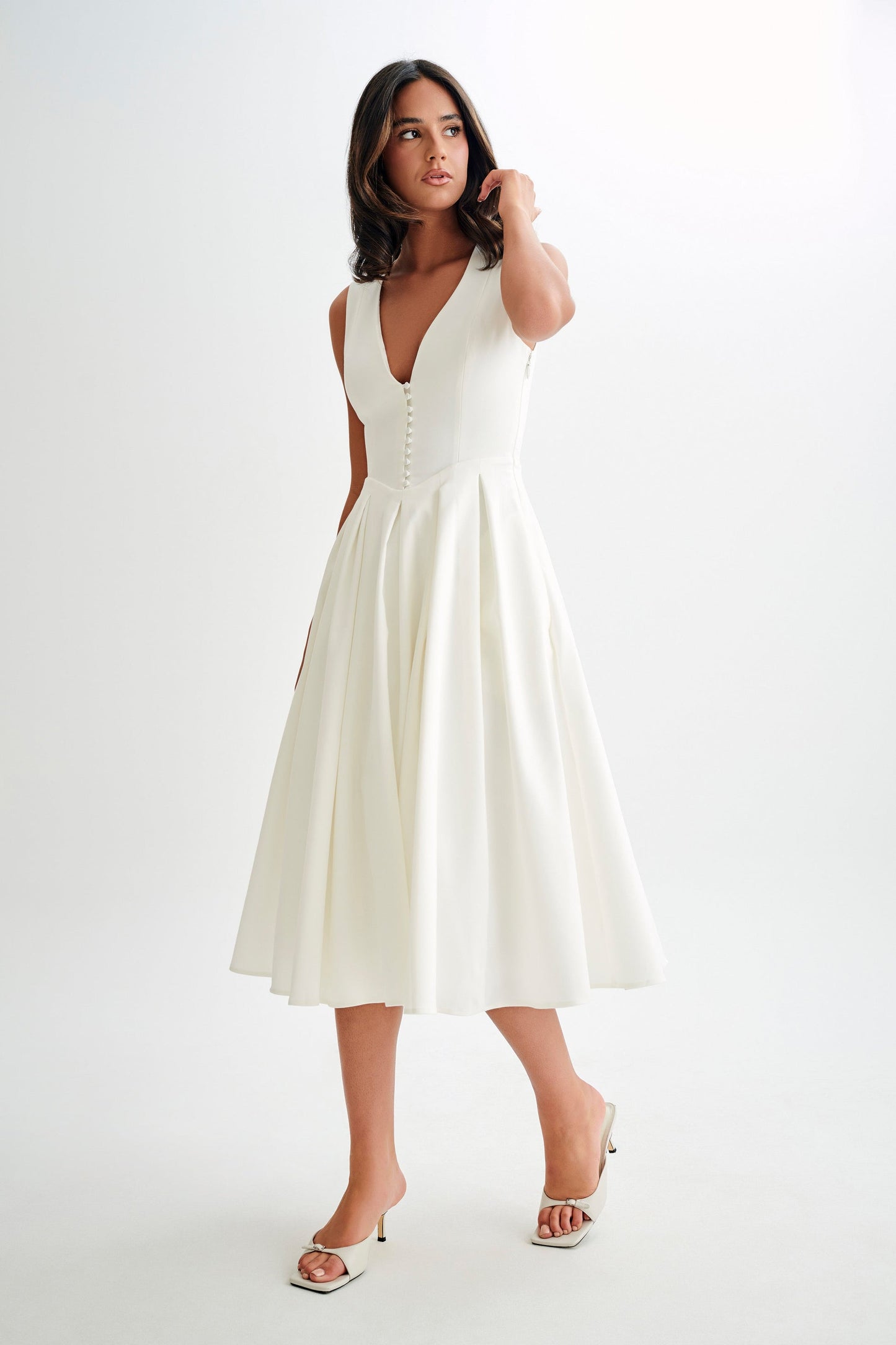 Grace - Cotton Sleeveless Dress