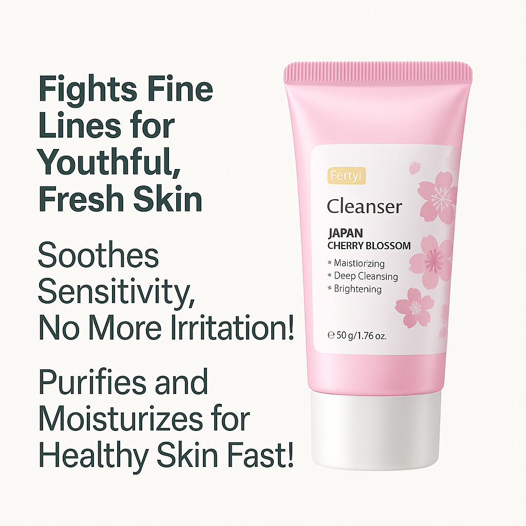 Sakura Facial Skin Cleanser