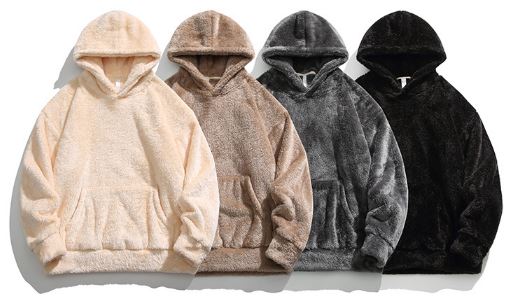 Glacier Serenity Velvet Hoodie