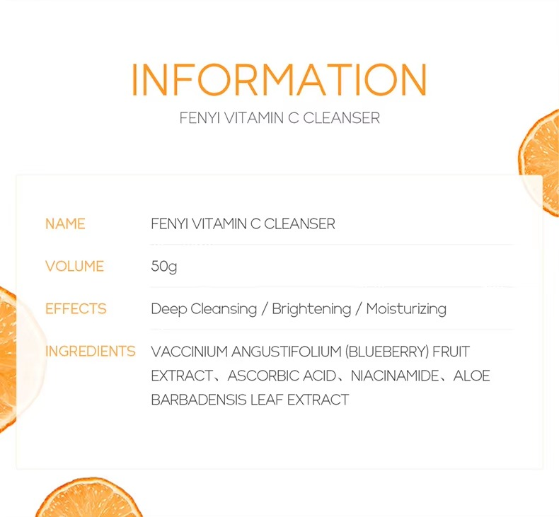 Vitamin C Facial Skin Cleanser