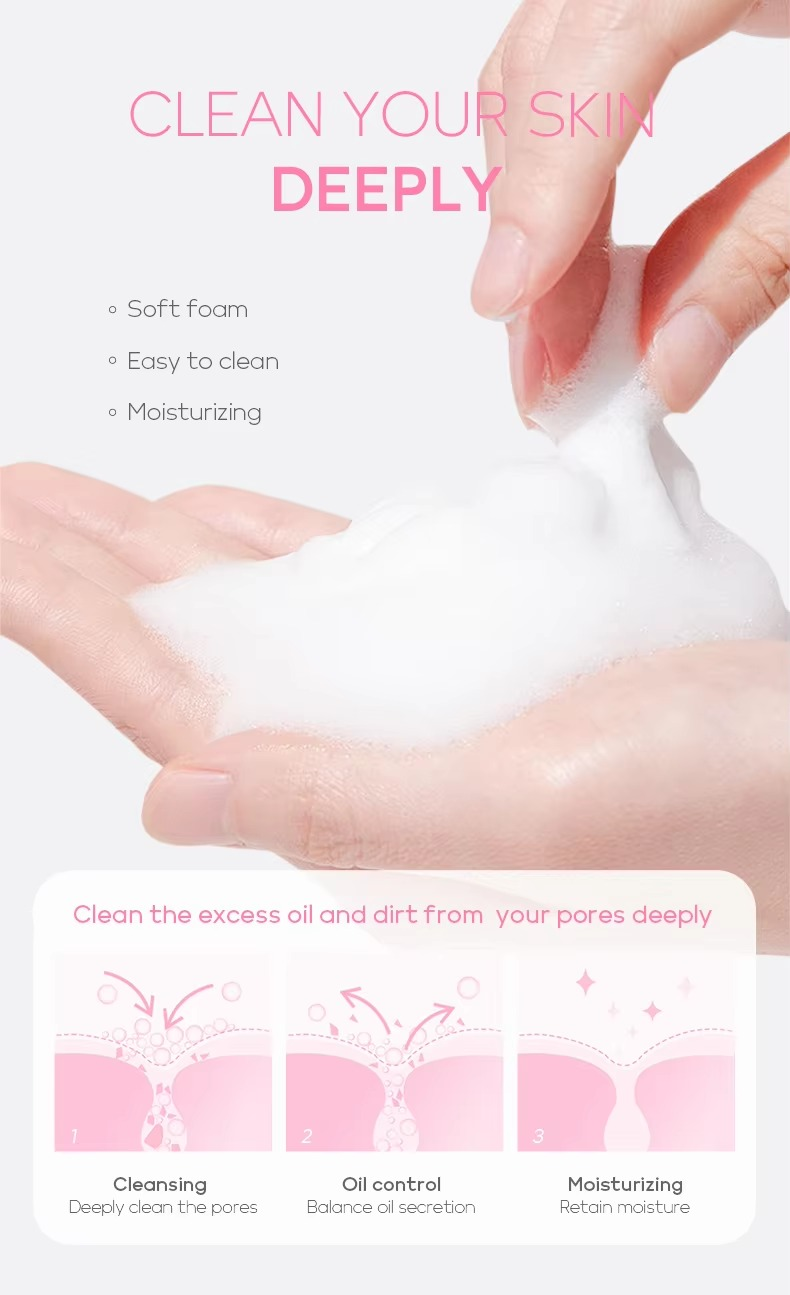 Sakura Facial Skin Cleanser