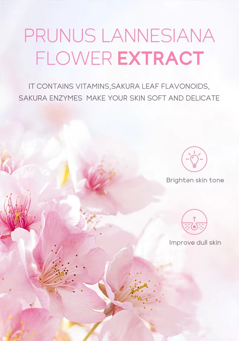 Sakura Facial Skin Cleanser