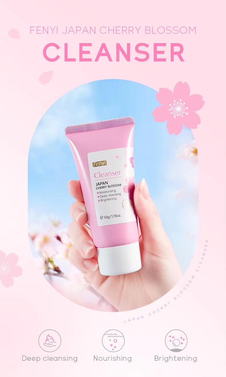 Sakura Facial Skin Cleanser