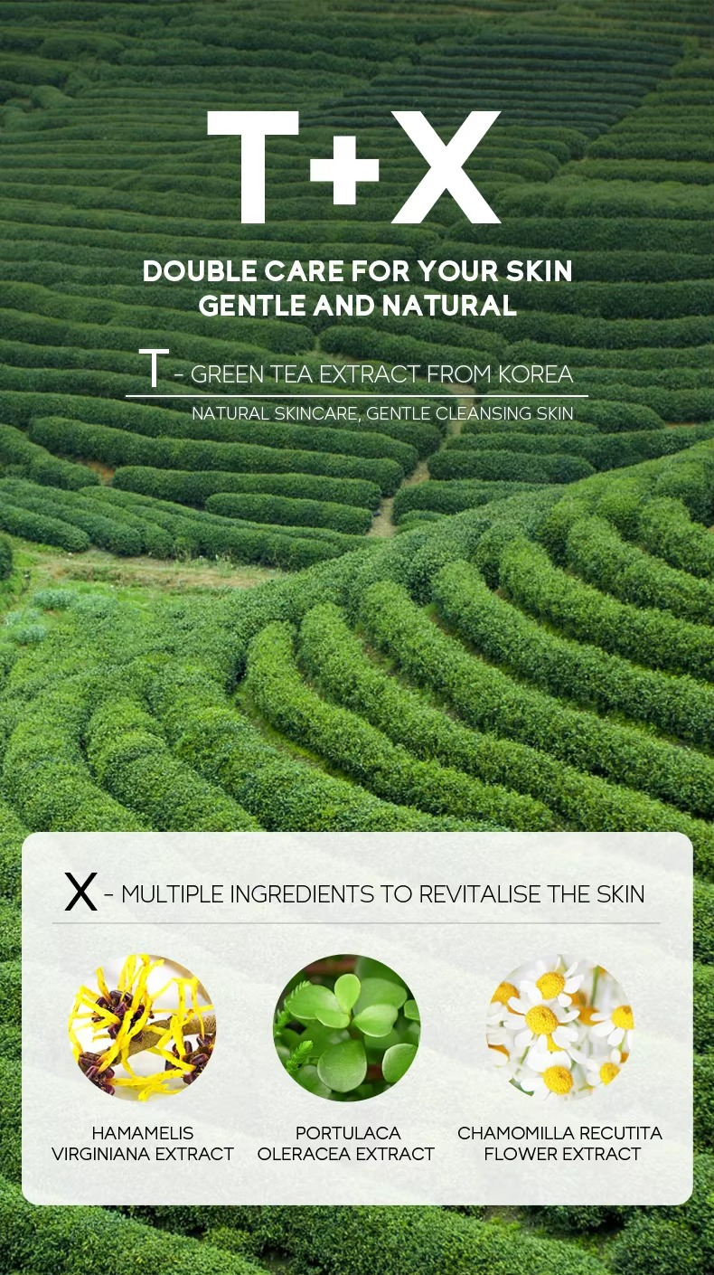 Green Tea Facial Skin Cleanser