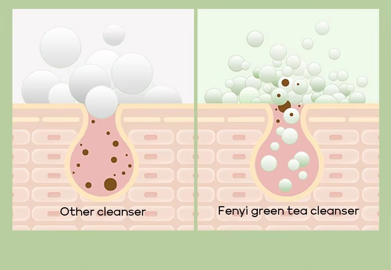 Green Tea Facial Skin Cleanser
