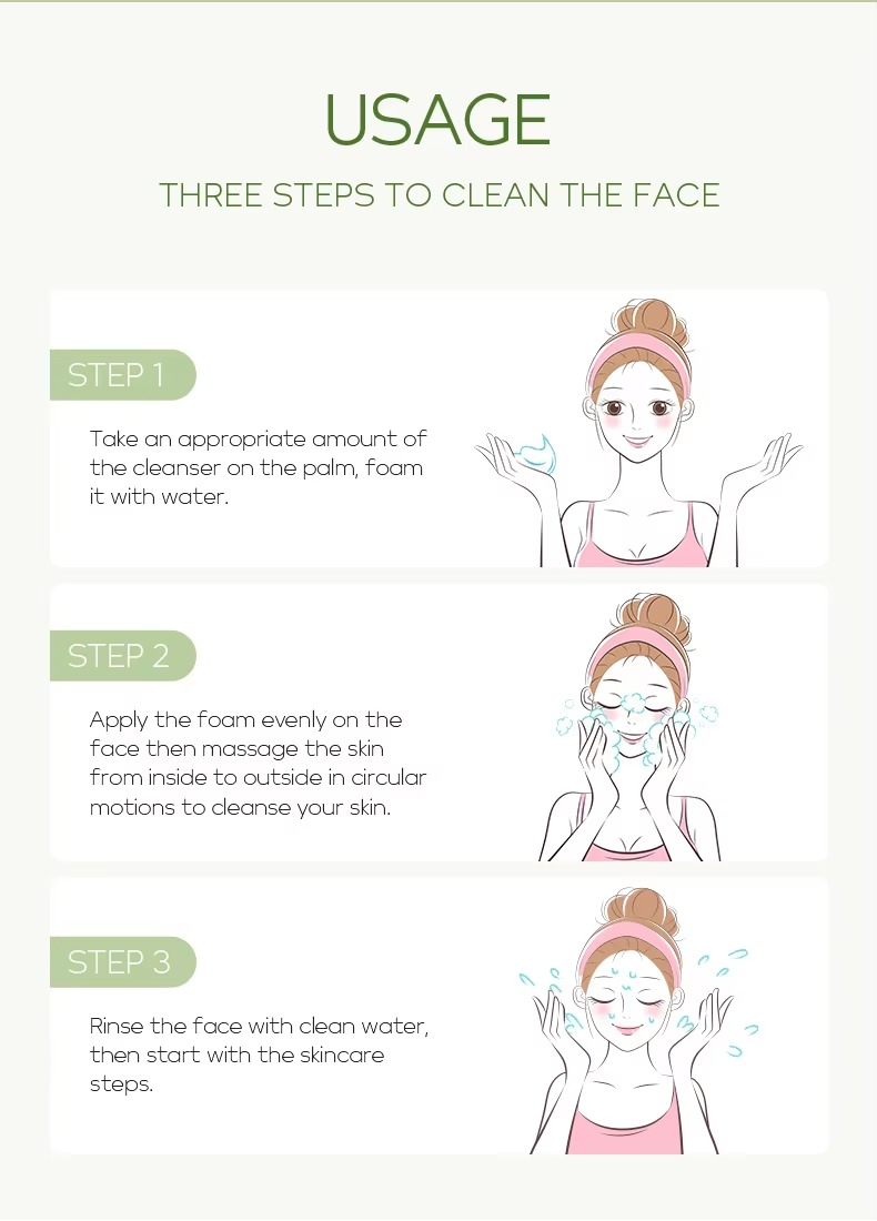 Green Tea Facial Skin Cleanser
