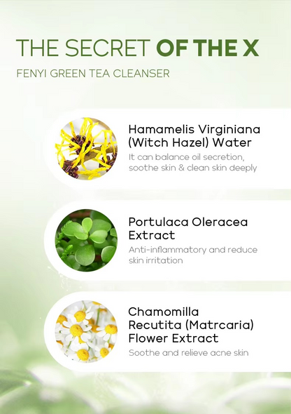 Green Tea Facial Skin Cleanser