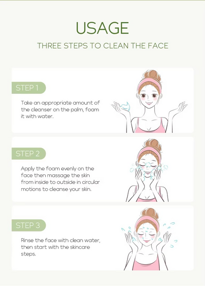Green Tea Facial Skin Cleanser